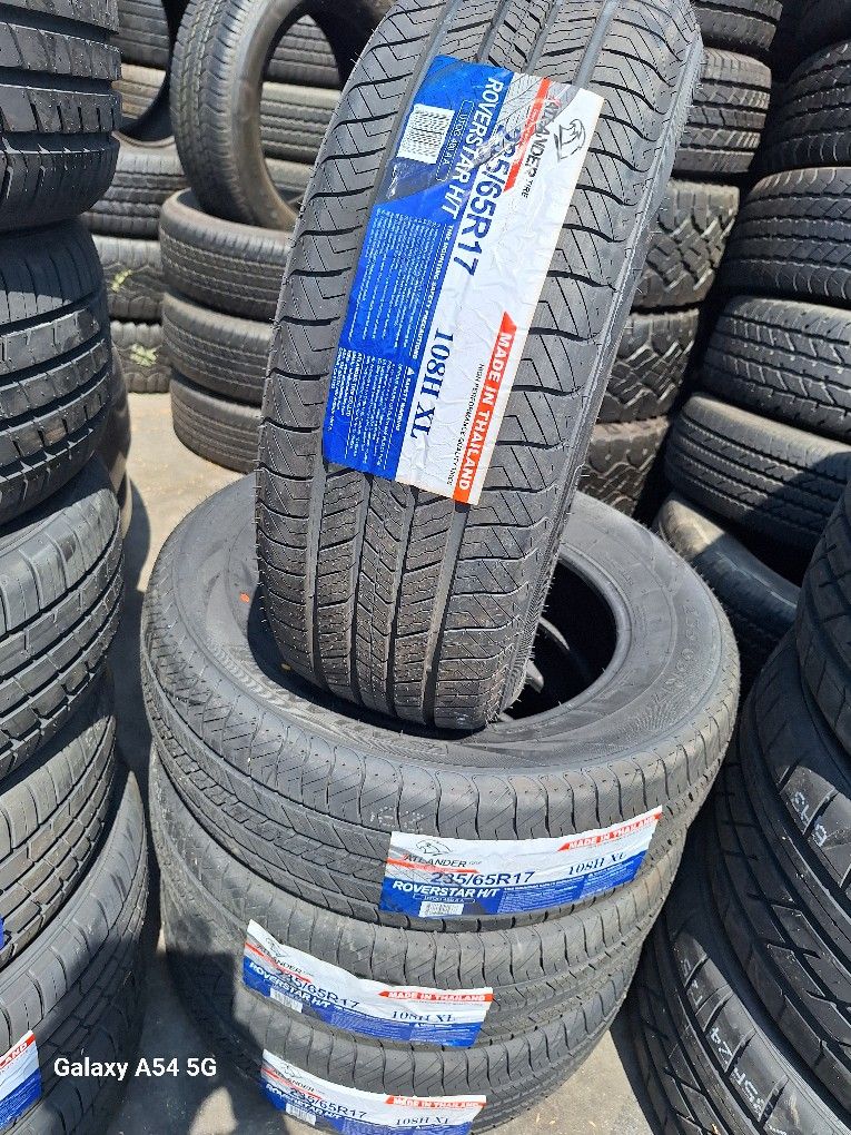 235/65/17/ $ $450 NEW FOUR TIRES ATLANDER