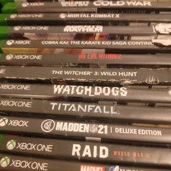 Xbox One And 360 Games