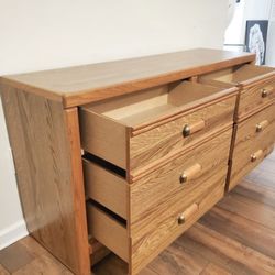 Oak Wood Dresser 
