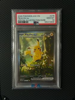 Ascended Heroes SIR Pikachu PSA 10