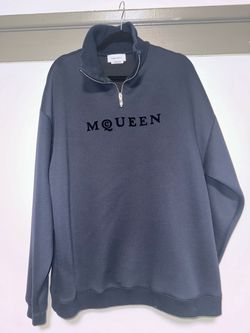 Alexander McQueen Quarter-Zip Sweatshirt XL