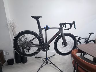 ATTKR Carbon Road Bike with Deep Section Wheels