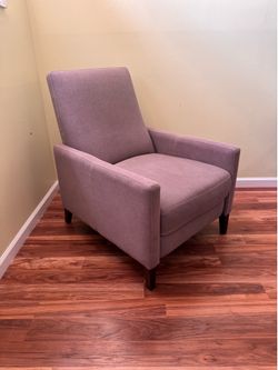 West Elm Sedgwick Recliner - Grey