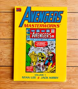 MARVEL COMICS Stan Lee / Jack Kirby — AVENGERS MASTERWORKS Trade Paperback Volume One