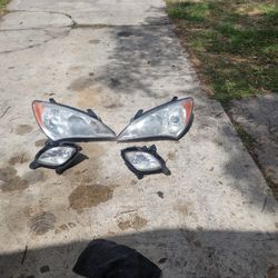 2011 Hyundai Genesis headlights