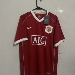 Manchester United 2006/2007 Home Jersey(Any Size)