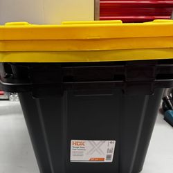 Moving / Storage Bins – HDX 27 Gal + Brightroom Latching Totes (Multiple)