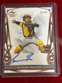 Ethan Salas autographed cards, numbered cards, etc. - Padres Playoffs!