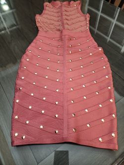 Mauve Bandage Dress Size Small