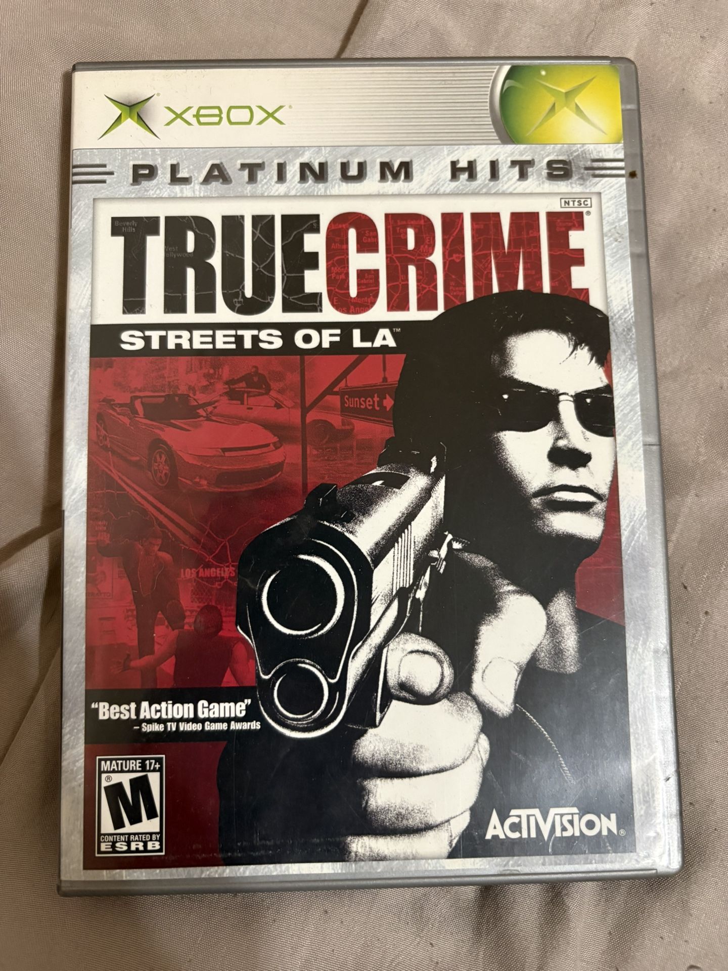 XBOX TRUE CRIME STREETS OF LA VIDEO GAME