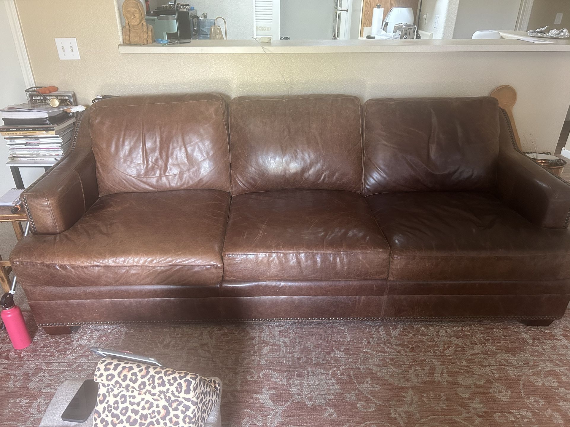 Leather Couch