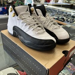 Air Jordan 12 retro gs size 6.5y (1296)