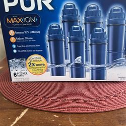 PUR water pitcher refills