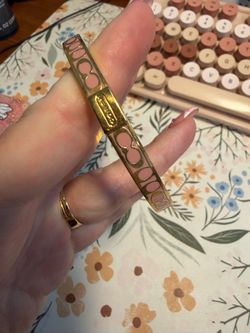 Beautiful Coach Bangle Bracelet