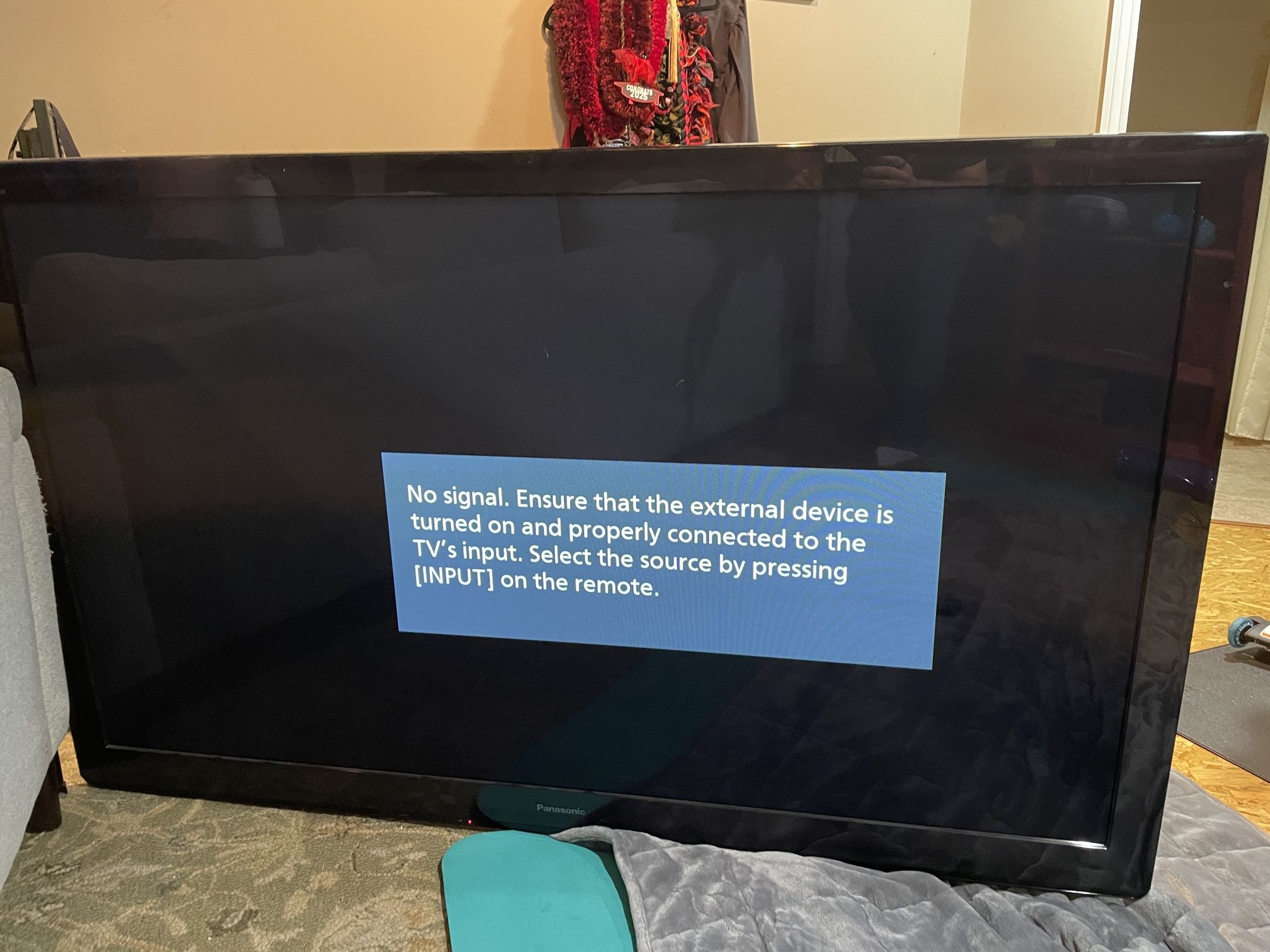 FREE Panasonic 65” Plasma TV