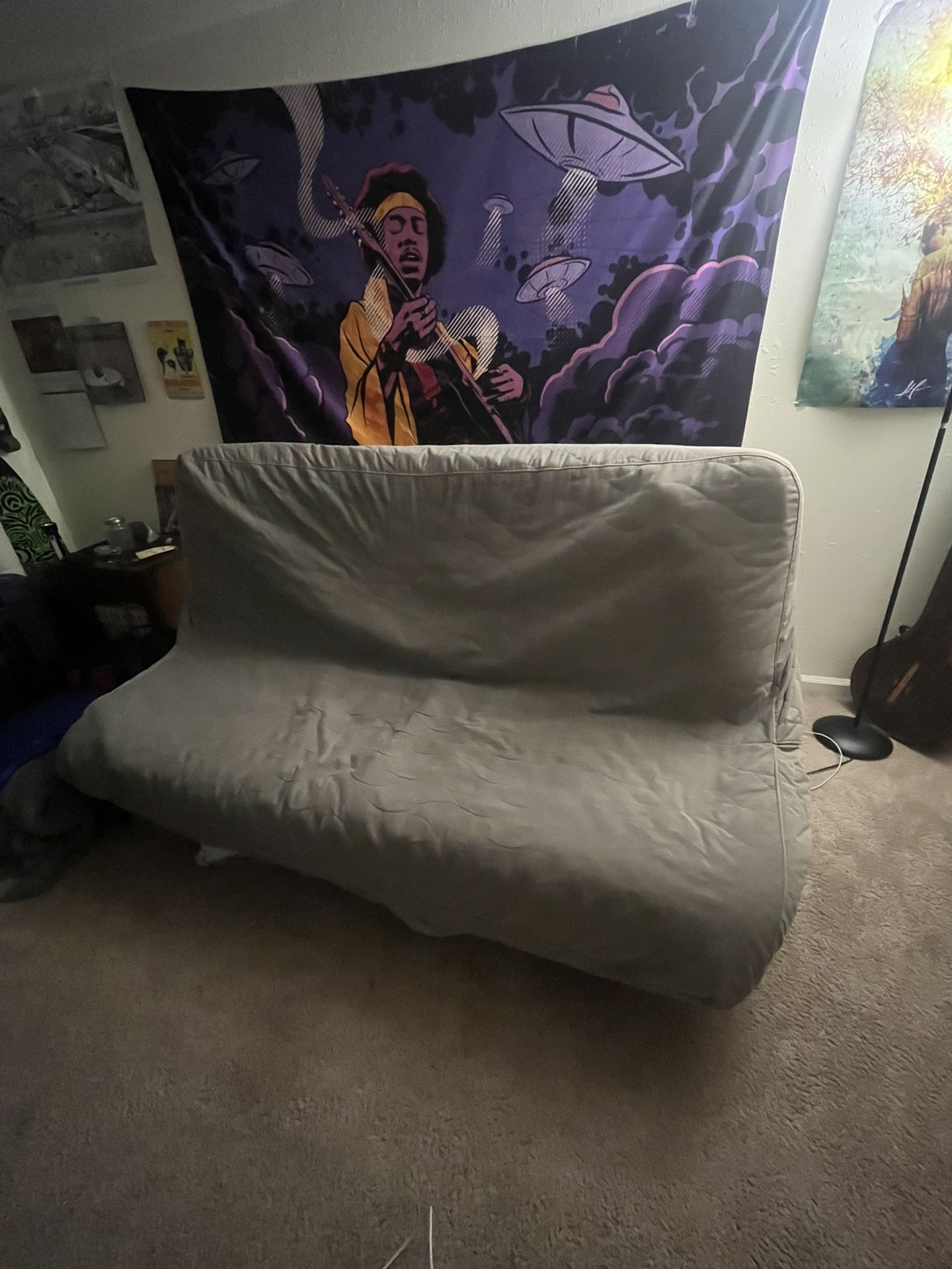Gray Futon 