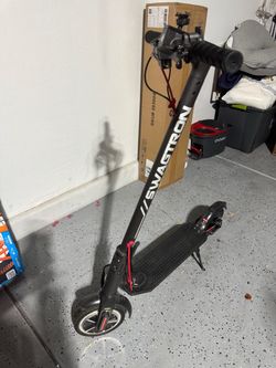 SWAGTRON Swagger 5 Electric Scooter – Folding – Black – No Battery