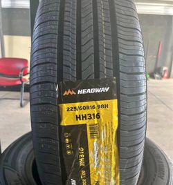 225/60/16 Llantas Nuevas Disponible