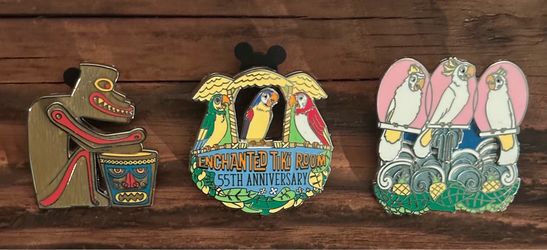 49 Disney Pins w/ lanyard