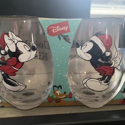 Mickey & Mickey Stemless Glasses 