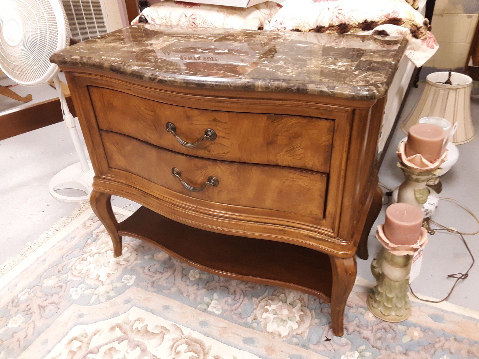 Chest with Marble Top