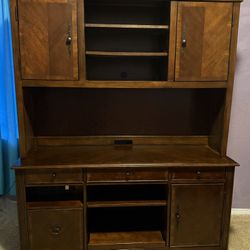 Desk And Hutch