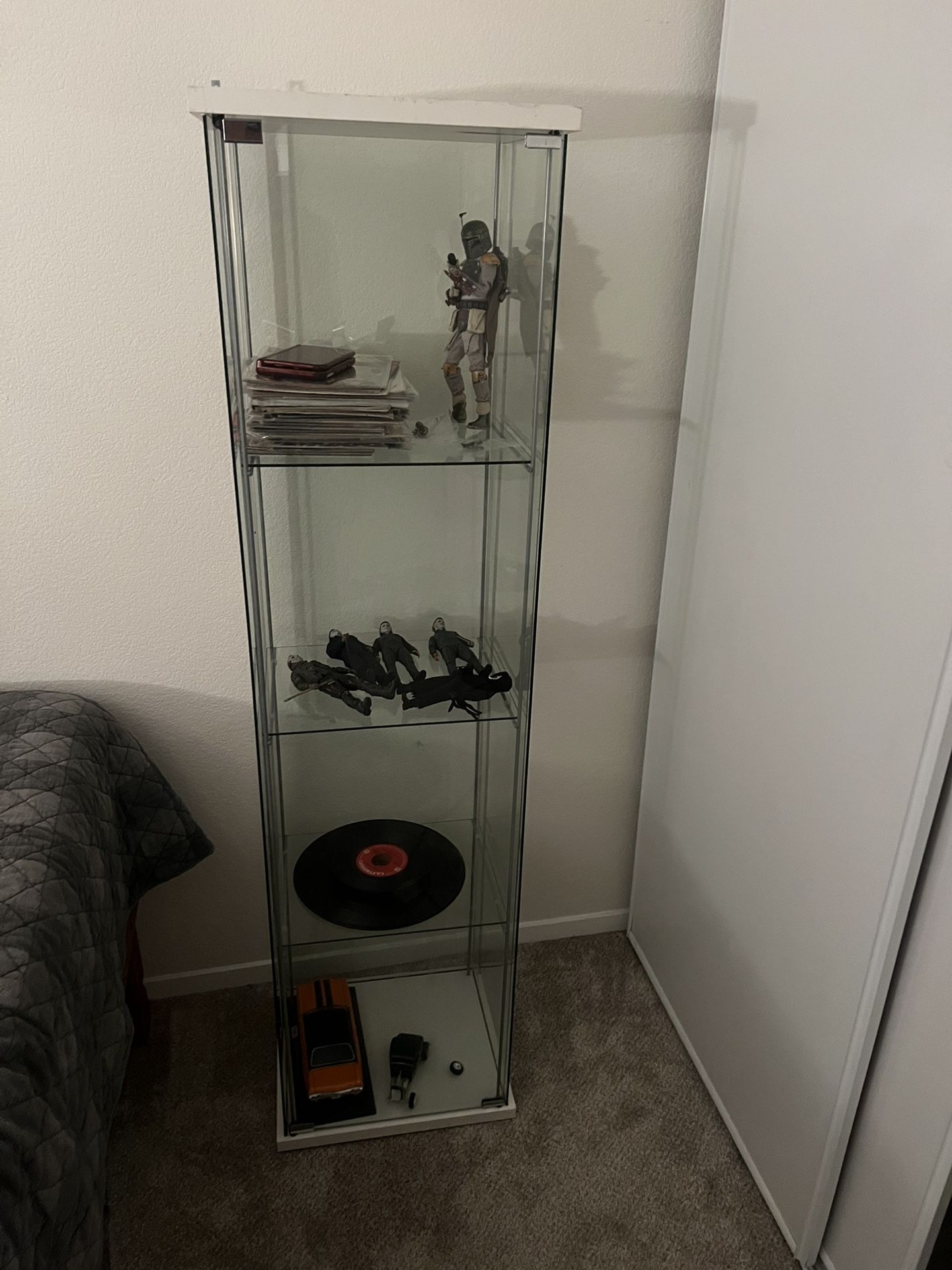 glass shelves
