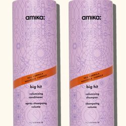Amika Shampoo And Conditioner Retailed At $ 77