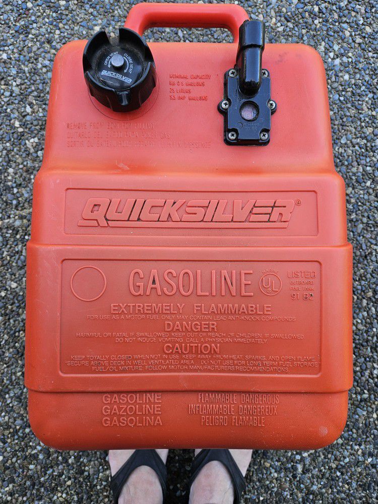 Quicksilver 6.6 Gallon Fuel Tank $50
