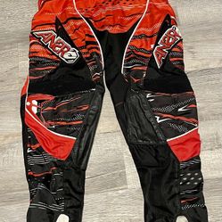 Answer racing James Stewart collection pants black & red size 36 motocross ANSR