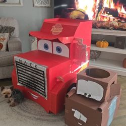 Disney Mack Truck And Mater For B Day Party