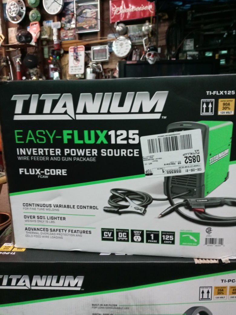 Flux 125 Welder Titanium