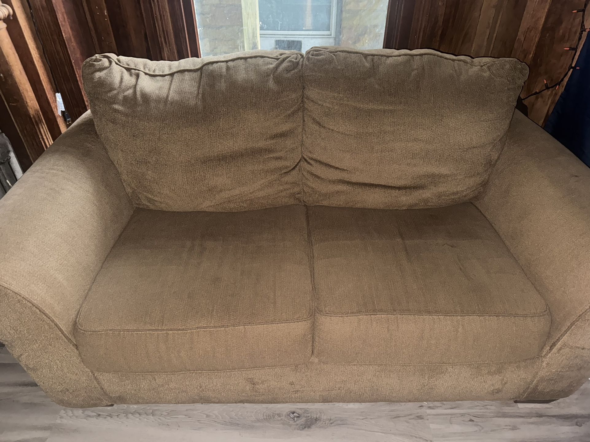 Brown Sofa and Loveseat Matching Couch Set
