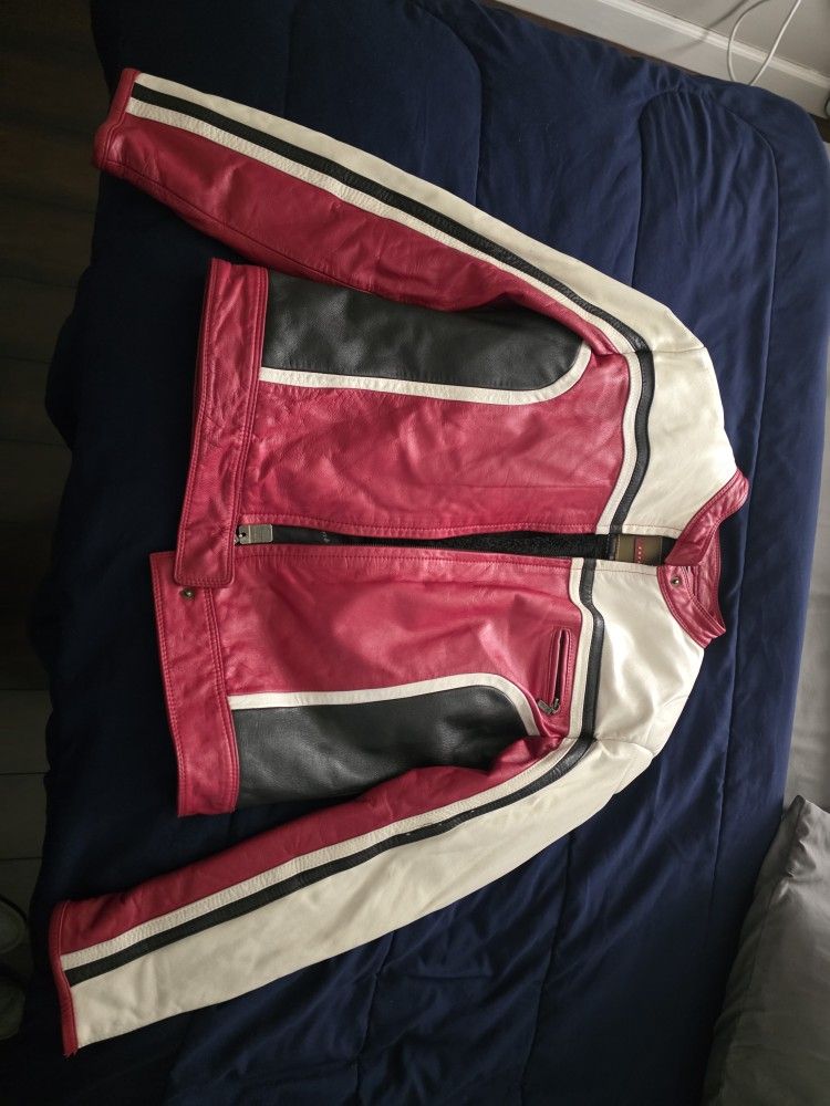 Vintage James And John Leather Jacket
