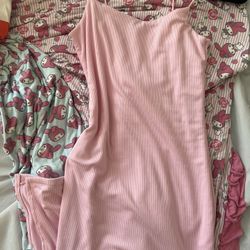 Pink Bodycon Dress