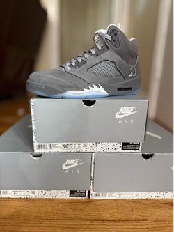 Jordan 5 Wolf Grey Men’s 11, 9.5, 9, 8.5
