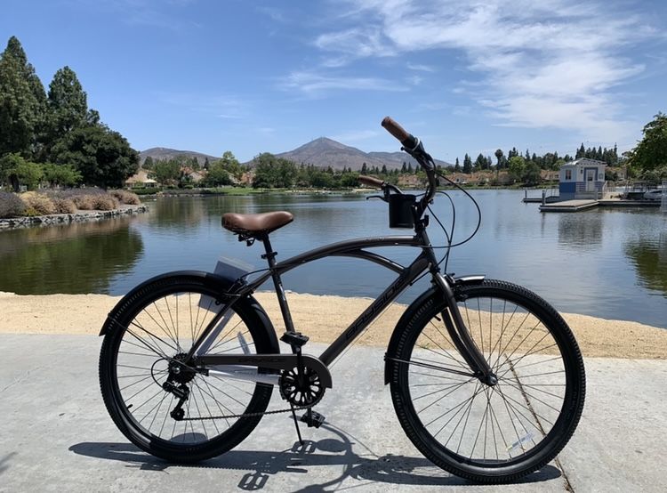 New Awesome 😎 Speeds Beach Cruiser Men's Standard Size Bike