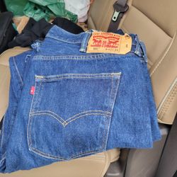 501 Mens Button Jeans