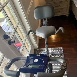Exercise Bike and Under Desk Elliptical