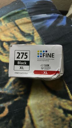 New Canon PG-275XL Black Ink Cartridge - High Yield (Genuine OEM)