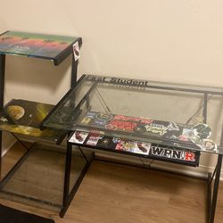 Glass Desk