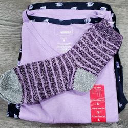 Sonoma Long Sleeve Pants and Socks Set