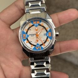 LOCMAN italy Cavallo Pazzo Chronograph Mother-of-Pearl Quartz Watch