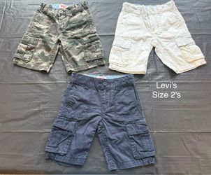 Levi's Cargo Shorts (3) pairs (Boy's Size 2)