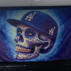 Dodgers flag brand new (3  ft x 5 ft)