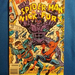 Spider-Man & Nick Fury #139 Newsstand 1984