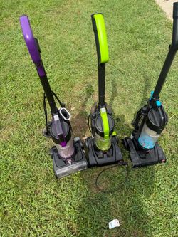 Lot of 3 Bissell Upright Vacuums