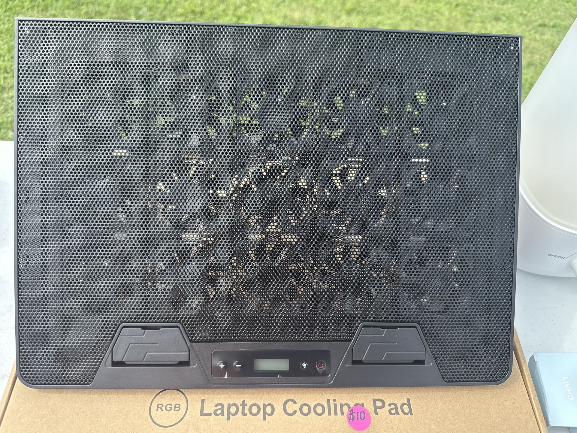 Gaming Laptop Cooling Pad, Laptop Cooler with 15 Quiet Fans for 12-17.3 Inch laptop