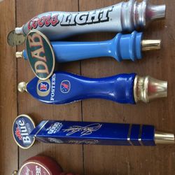 5 Different Beer Taps 