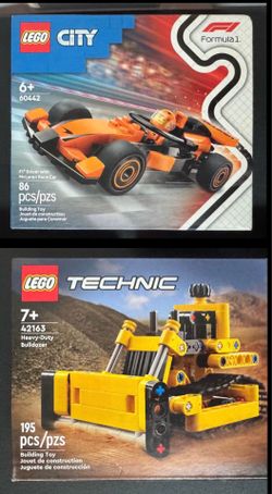NEW LEGO Sets Race Car & Bulldizer just $5 each